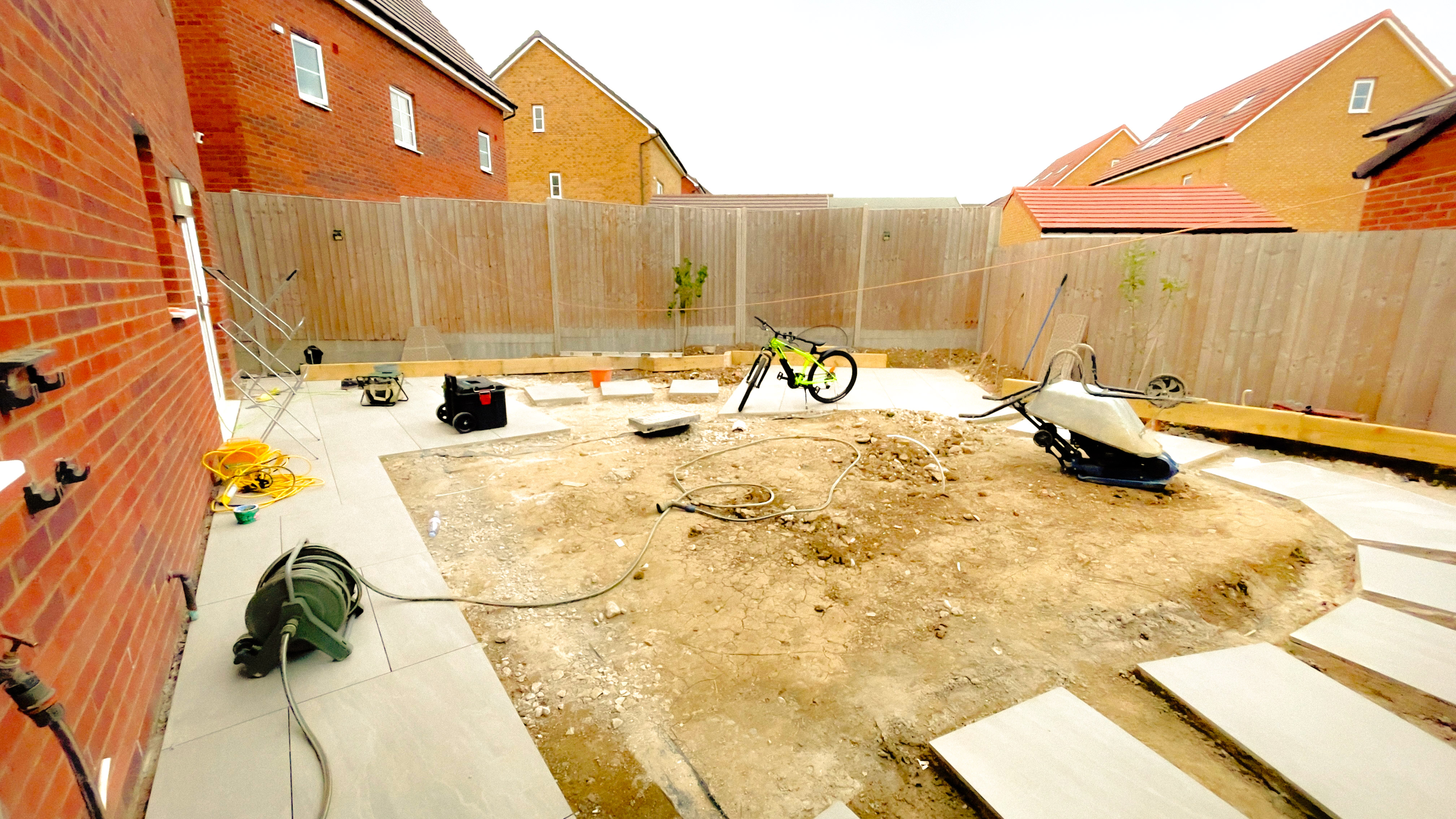 Patio entertaining area with BBQ zone — Willow Rise, Fairfields